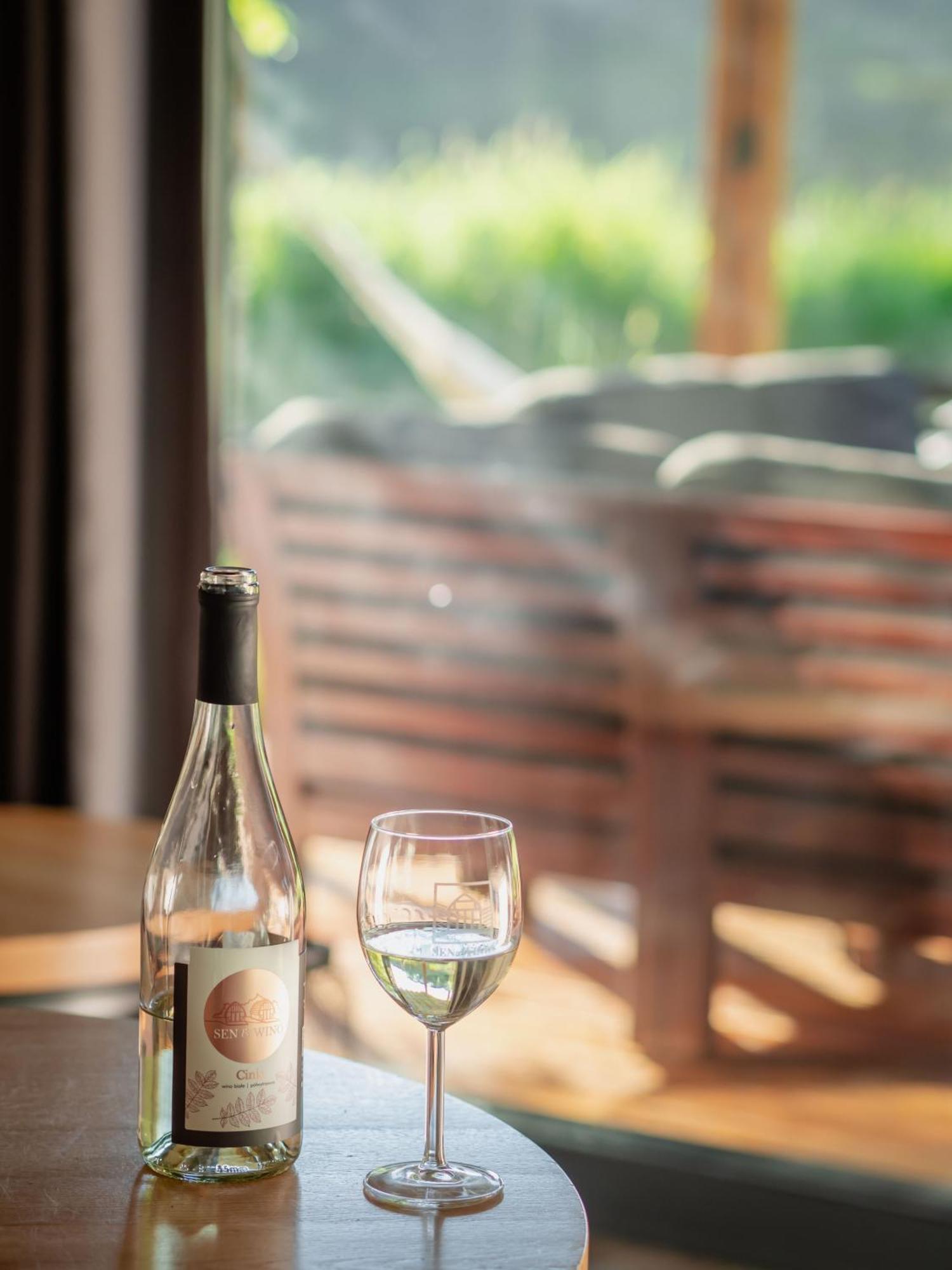 Sen I Wino, Domki Na Winnicy Ze Strefa Spa Żywiec Екстериор снимка